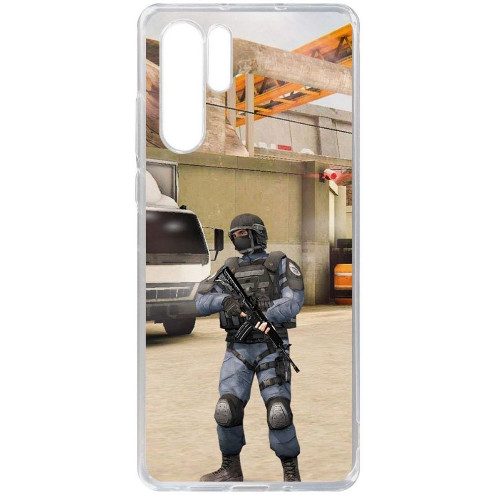 

Чехол-накладка Krutoff Standoff 2 - GIGN для Huawei P30 Pro