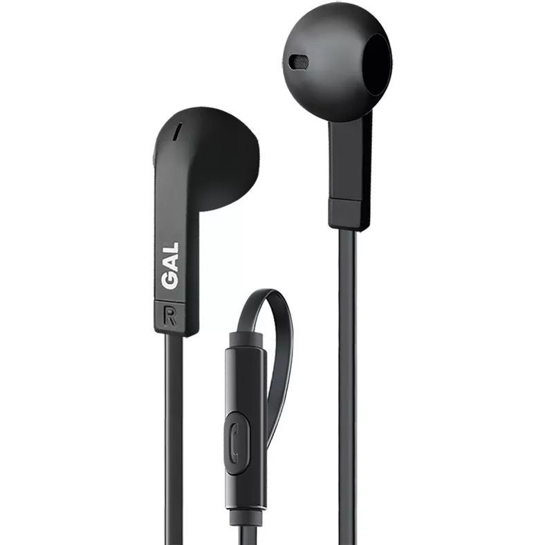 

Проводные наушники Gal ER-070 Black, ER-070
