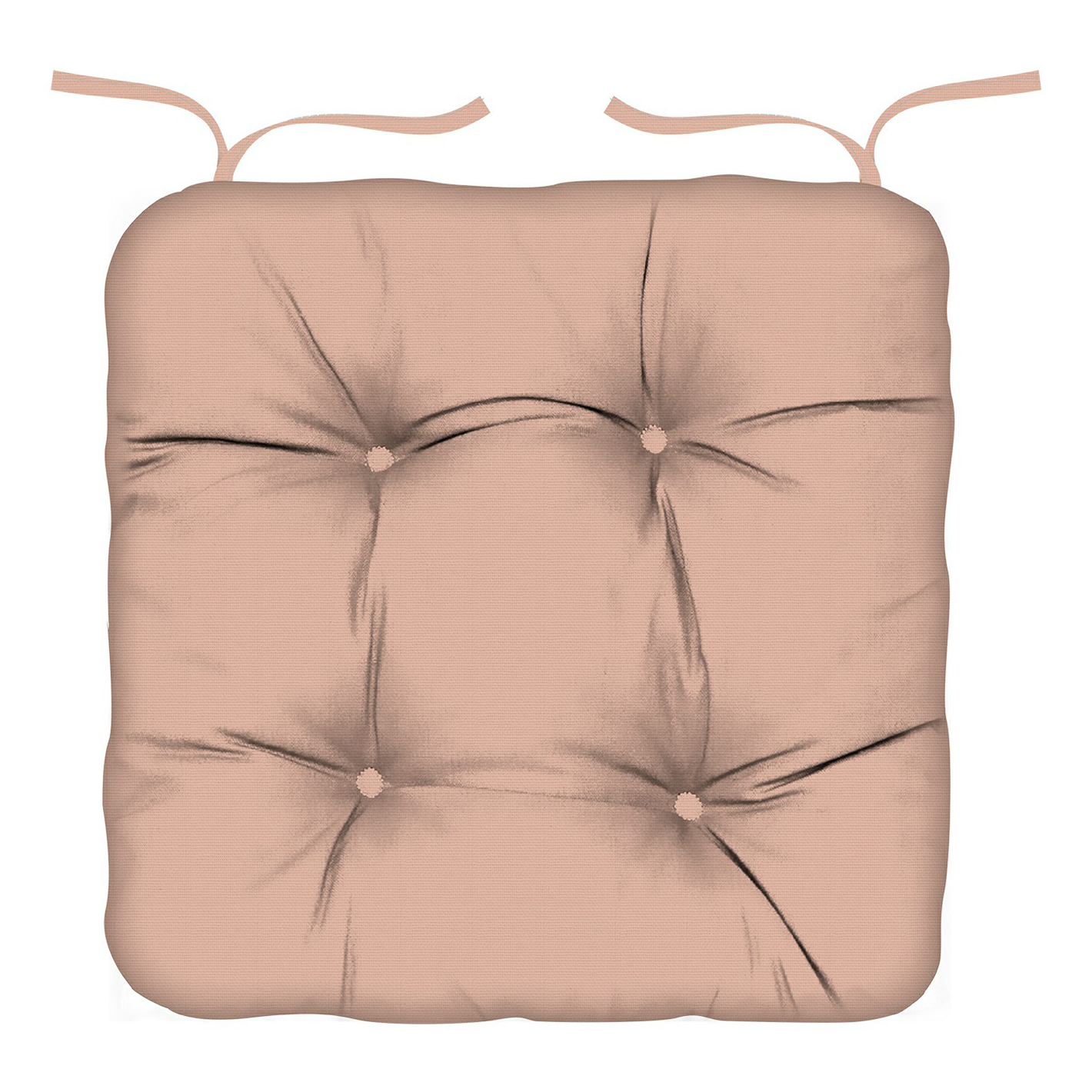 фото Подушка коллекция для стула 40 х 40 см хлопок розовая