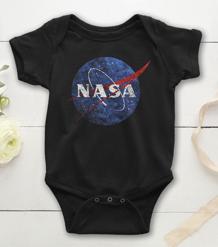 Боди детское WILD CHILD НАСА / NASA, цв.черный р.68