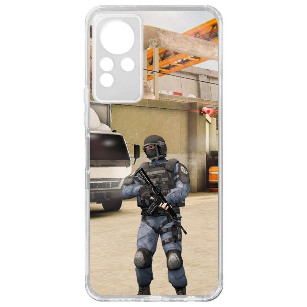 

Чехол-накладка Krutoff Standoff 2 - GIGN для Infinix Note 11
