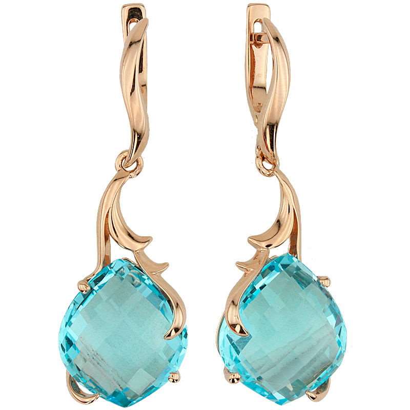 

Серьги из красного золота с топазом ALORIS Серьги 1006Т, Серьги 1006Т