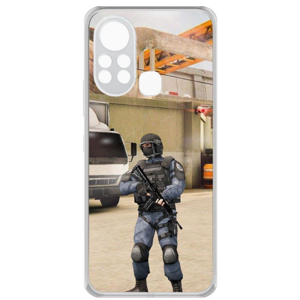 

Чехол-накладка Krutoff Standoff 2 - GIGN для Infinix Hot 11S