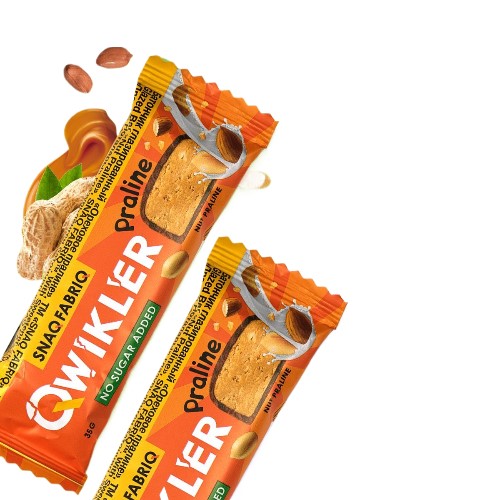 

Протеиновый батончик Snaq Fabriq Qwikler Nut Praline, 30 шт х 35 г