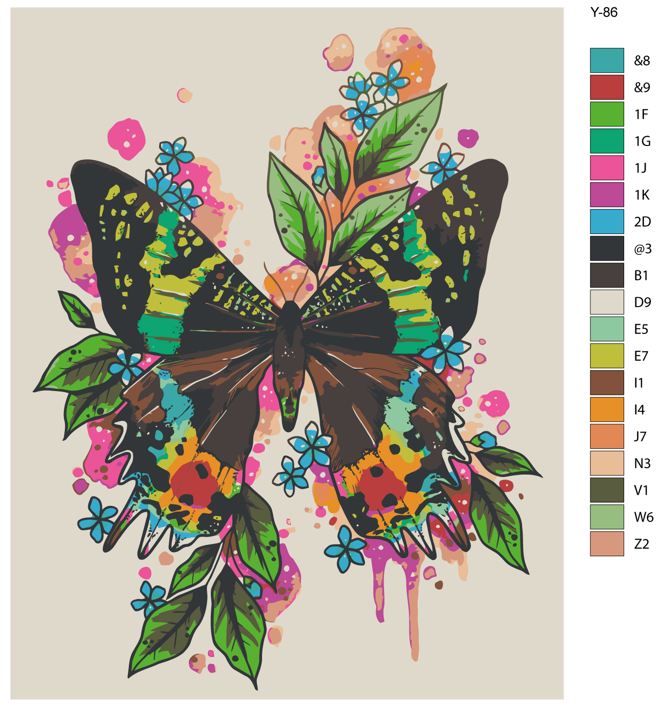 Brushes paints картины