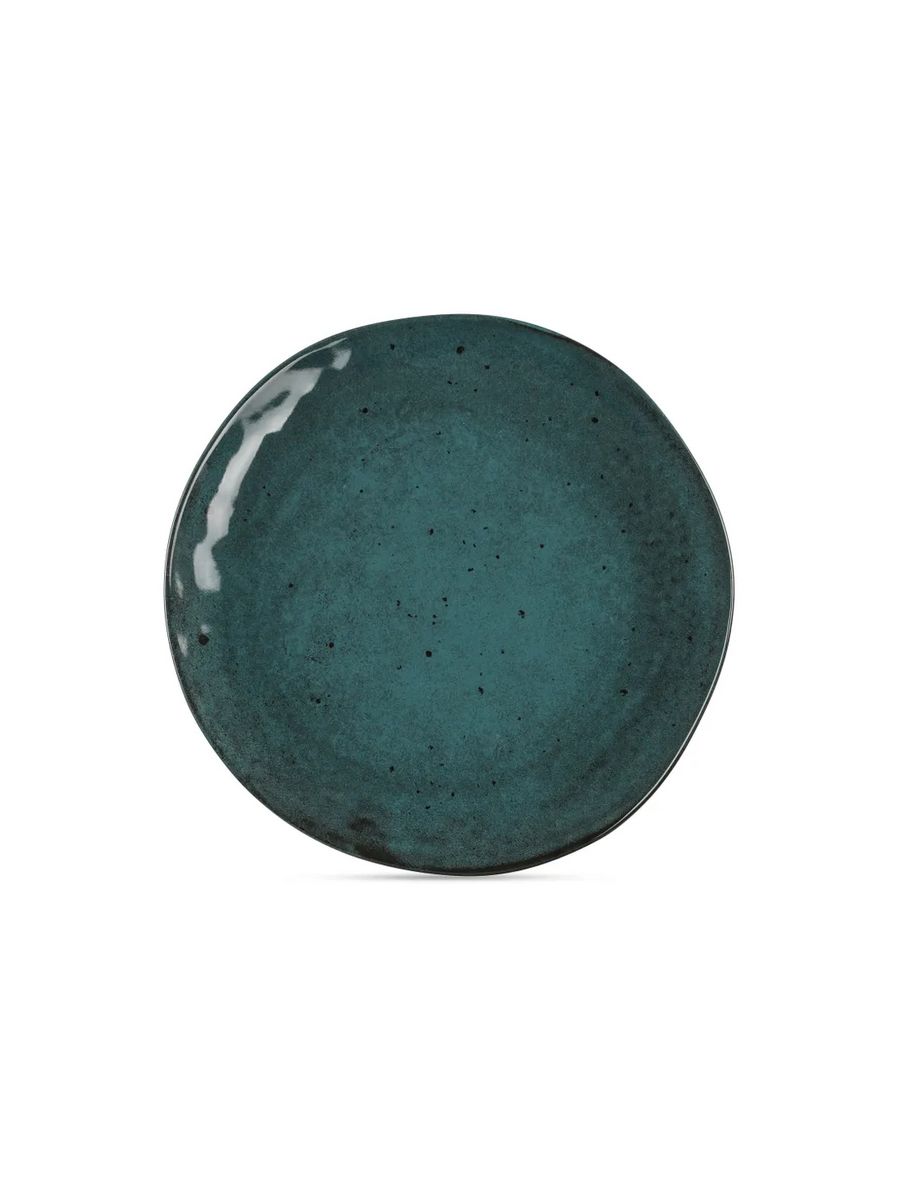 

Тарелка десертная Fioretta Stone Turquoise 20 см синяя, Синий