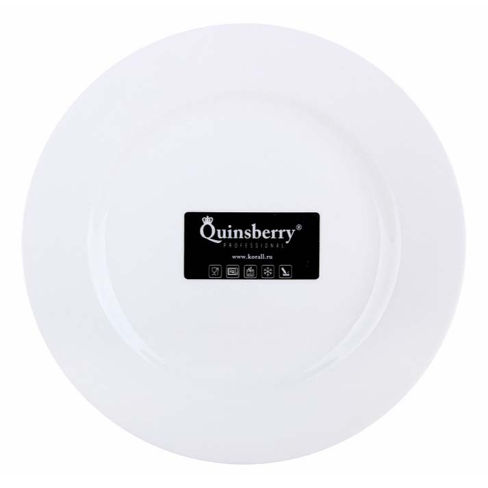 

Тарелка десертная Коралл Quinsberry City белая 20,5 см, Белый