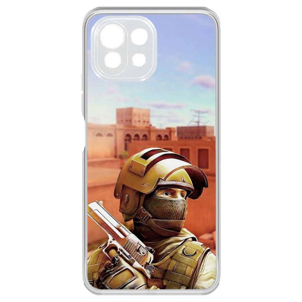 

Чехол-накладка Krutoff Standoff 2 - Спец для Xiaomi Mi 11 Lite