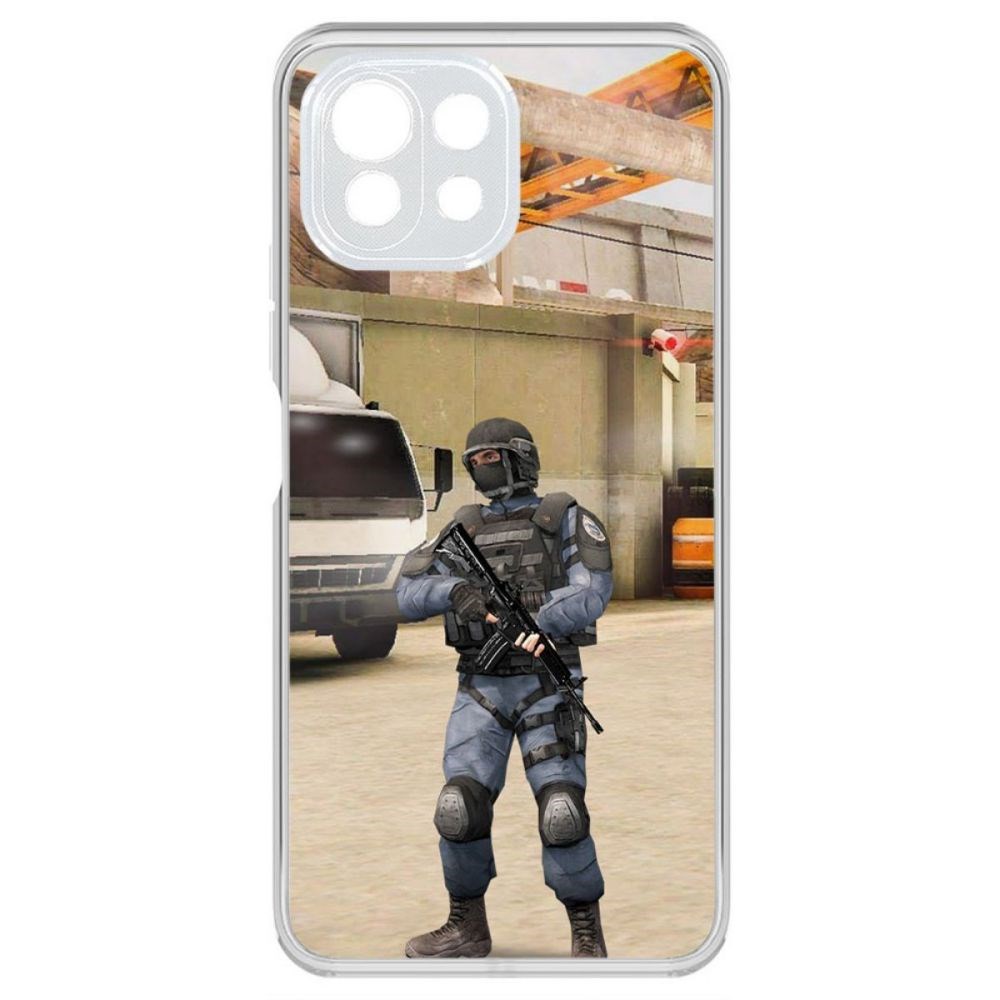

Чехол-накладка Krutoff Standoff 2 - GIGN для Xiaomi Mi 11 Lite