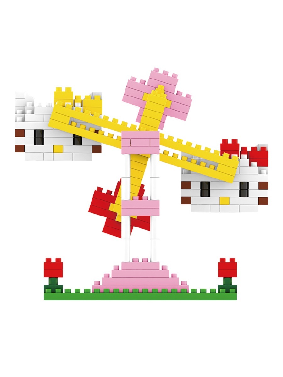 

Конструктор LNO Хеллоу Китти на аттракционе 273 дет. № 202 Hello Kitty attraction mini