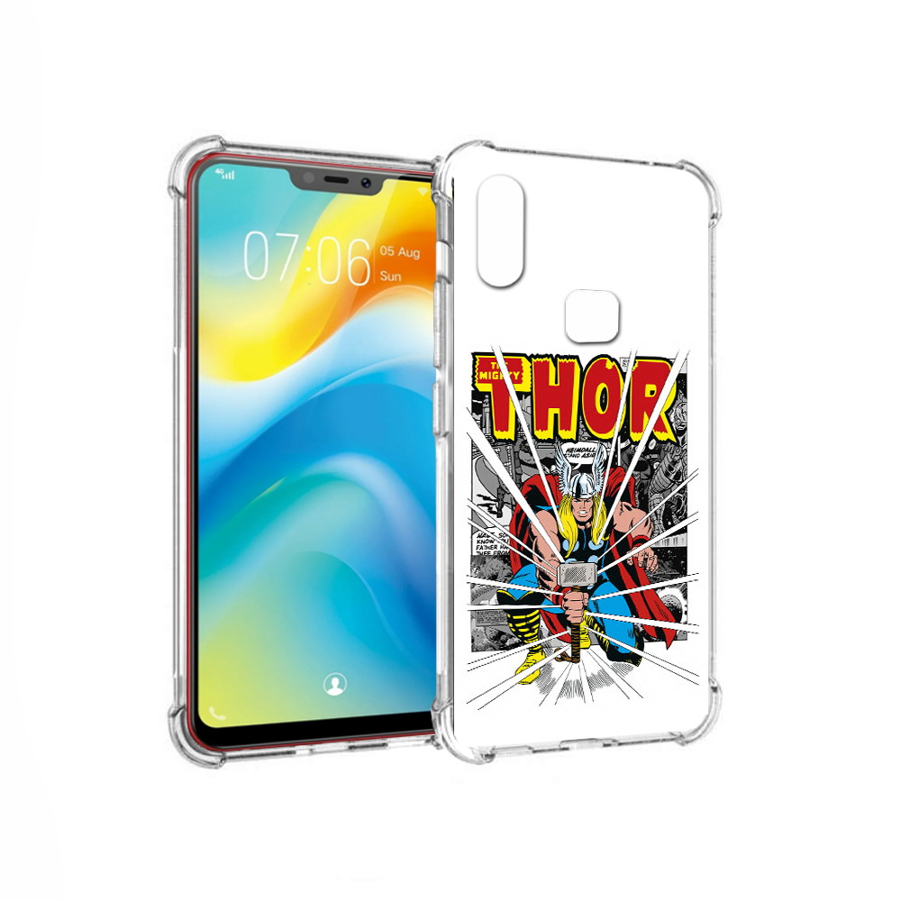 

Чехол MyPads Tocco для Vivo Y85 тор рисунок (PT108269.426.647), Прозрачный, Tocco