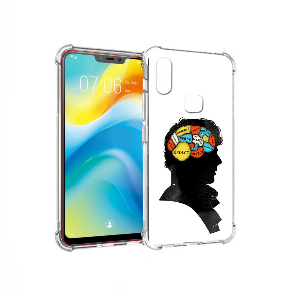 

Чехол MyPads Tocco для Vivo Y85 темный рисунок (PT108269.426.640), Прозрачный, Tocco