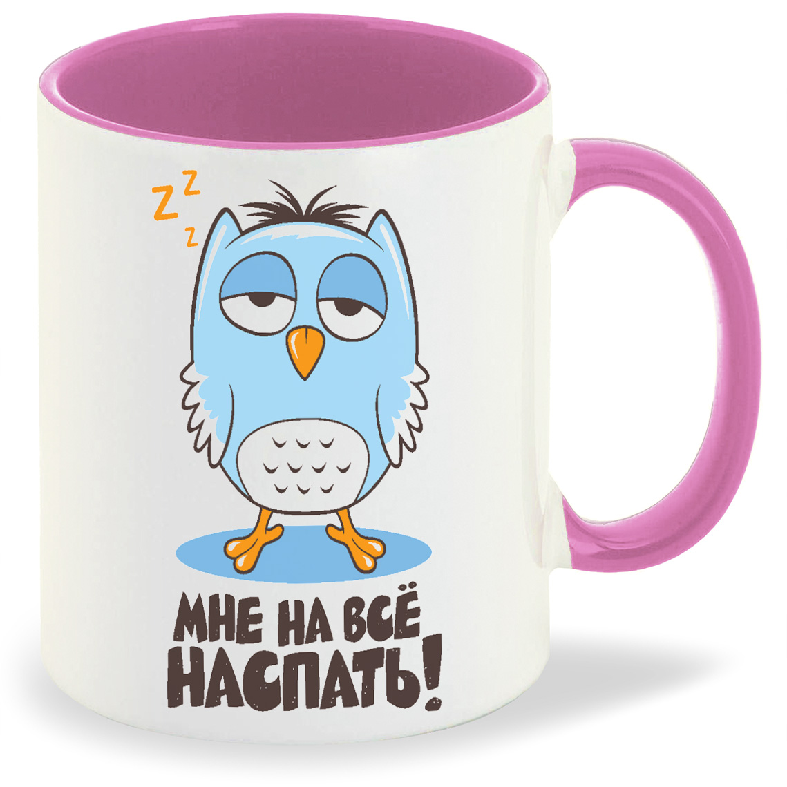 

Кружка CoolPodarok Мне на все наспать, Мне на все наспать
