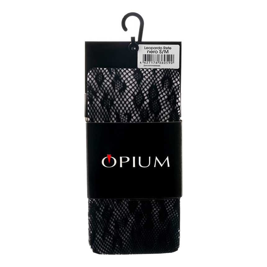 

Колготки женские Opium черные S/M, Черный