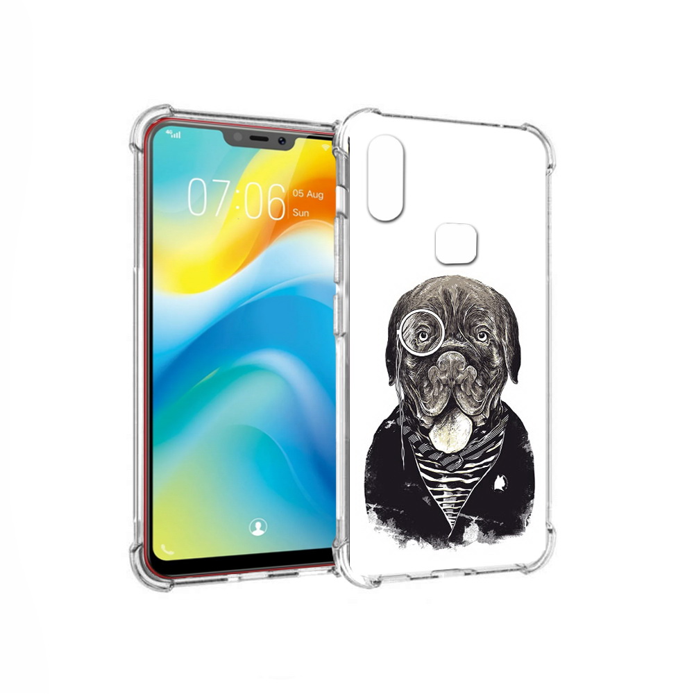 

Чехол MyPads Tocco для Vivo Y85 солидный песик (PT108269.426.615), Прозрачный, Tocco