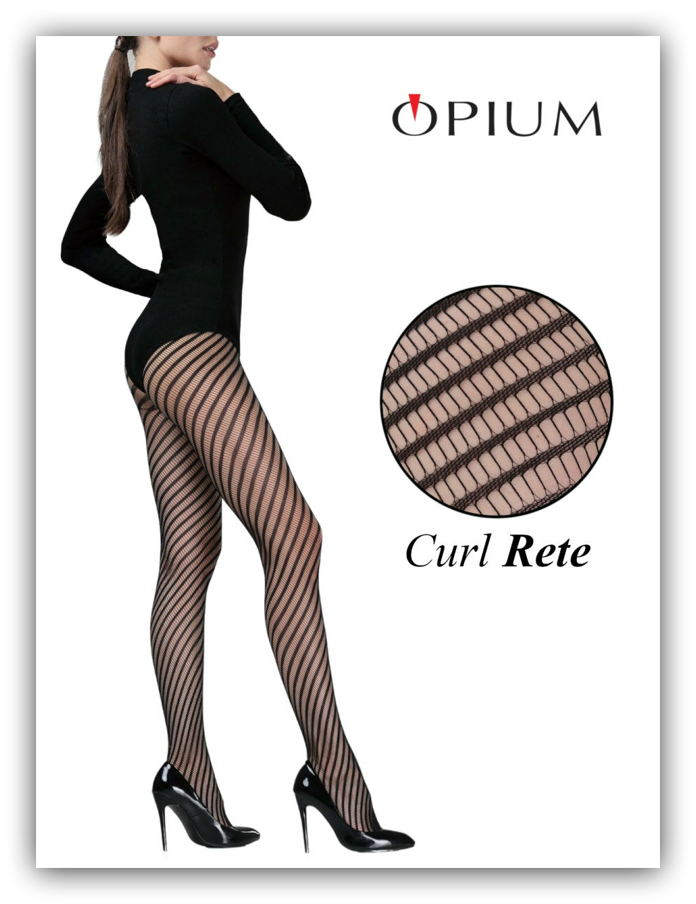 

Колготки женские Opium черные, Черный