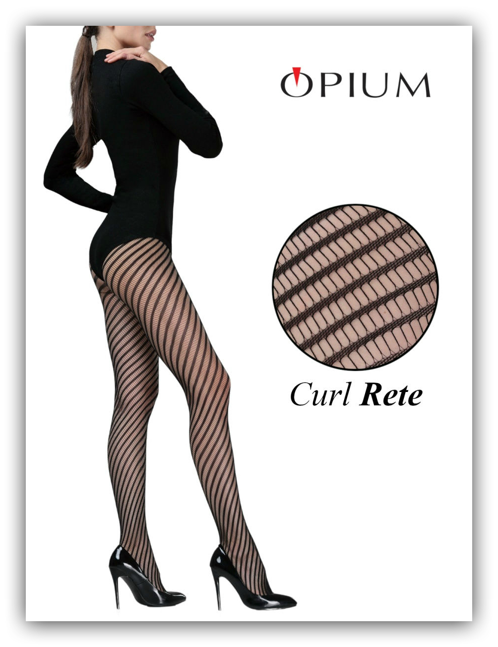 

Колготки женские Opium черные, Черный