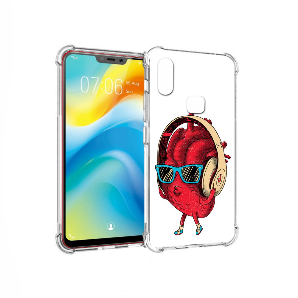 

Чехол MyPads Tocco для Vivo Y85 слушай сердце (PT108269.426.609), Прозрачный, Tocco