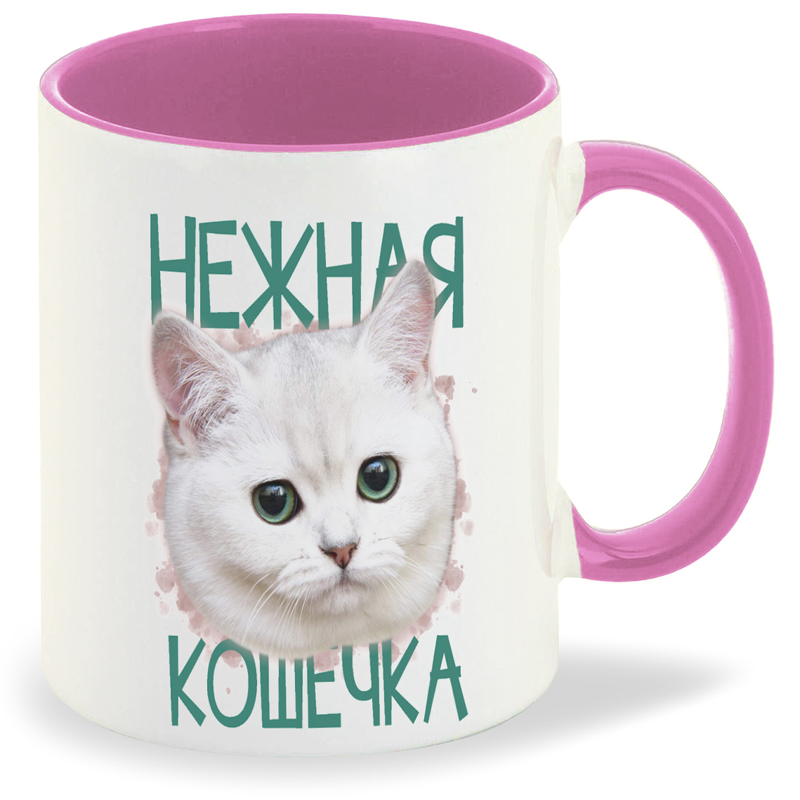 

Кружка CoolPodarok Нежная кошечка, Нежная кошечка