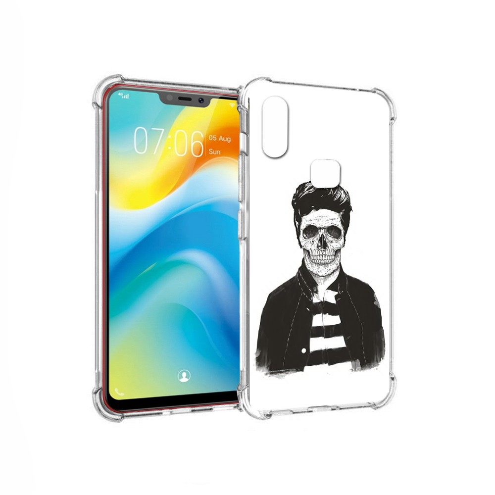 

Чехол MyPads Tocco для Vivo Y85 скелет (PT108269.426.604), Прозрачный, Tocco