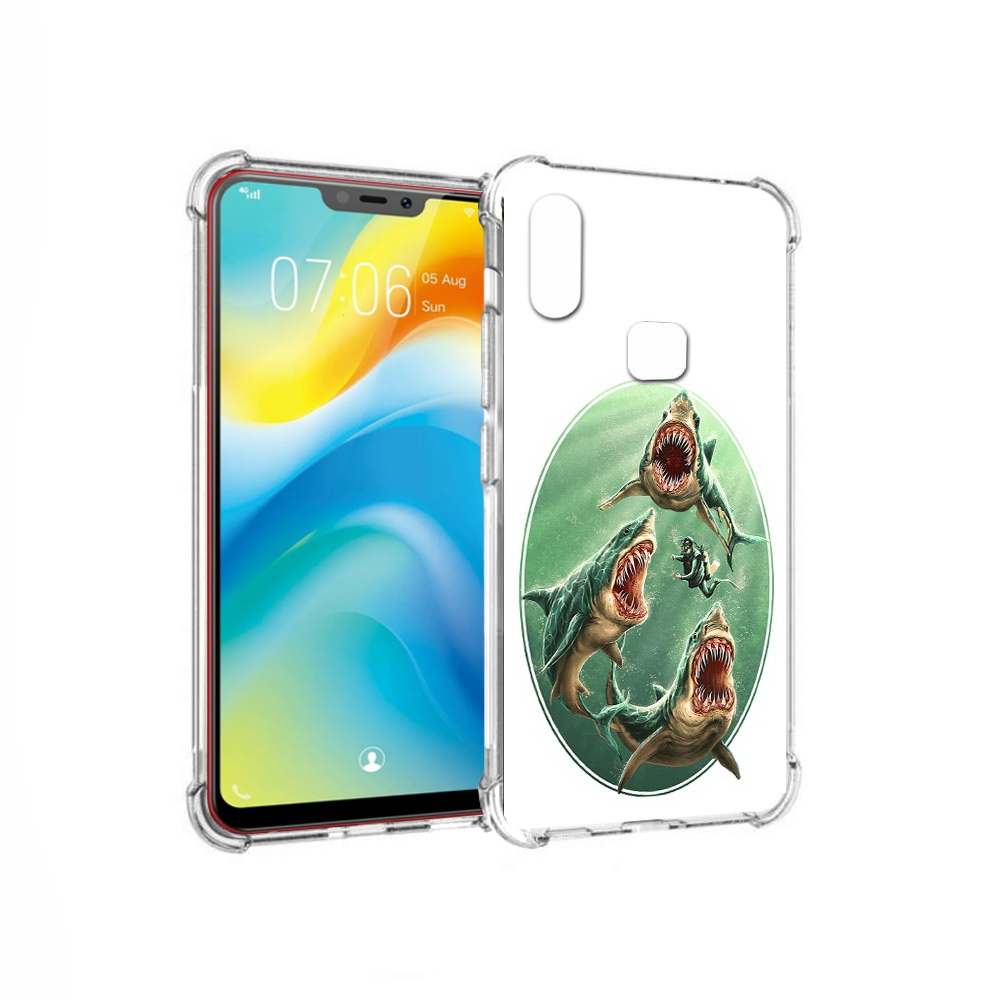 

Чехол MyPads Tocco для Vivo Y85 синяя бездна (PT108269.426.600), Прозрачный, Tocco