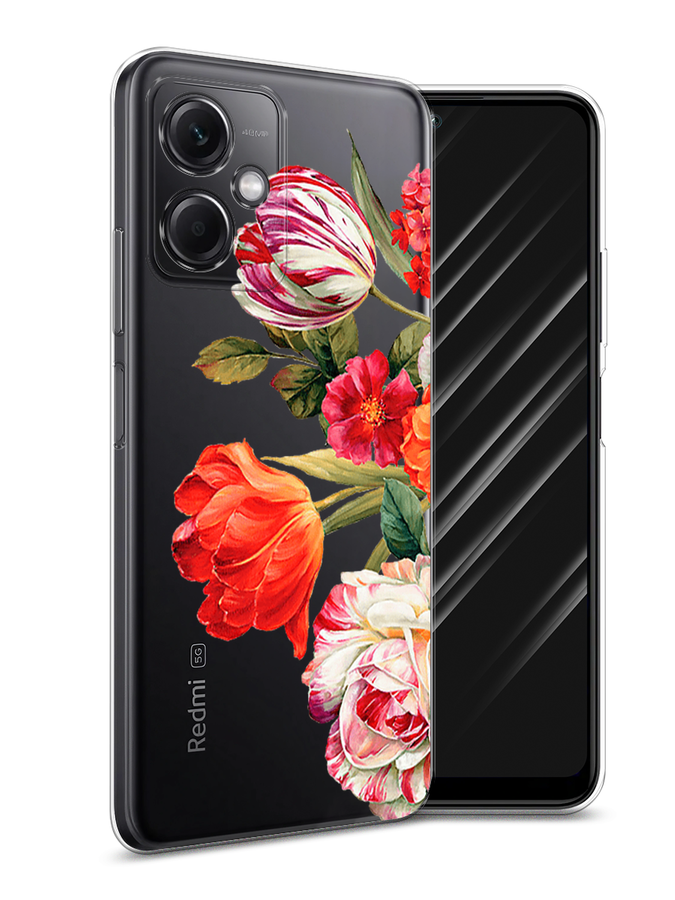 

Чехол Awog на Xiaomi Redmi Note 12 5G "Сова на розовом", Розовый;коричневый, 316950-1
