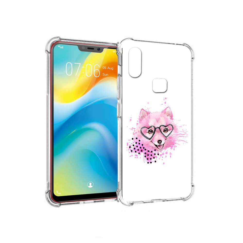 

Чехол MyPads Tocco для Vivo Y85 розовый волченок (PT108269.426.585), Прозрачный, Tocco