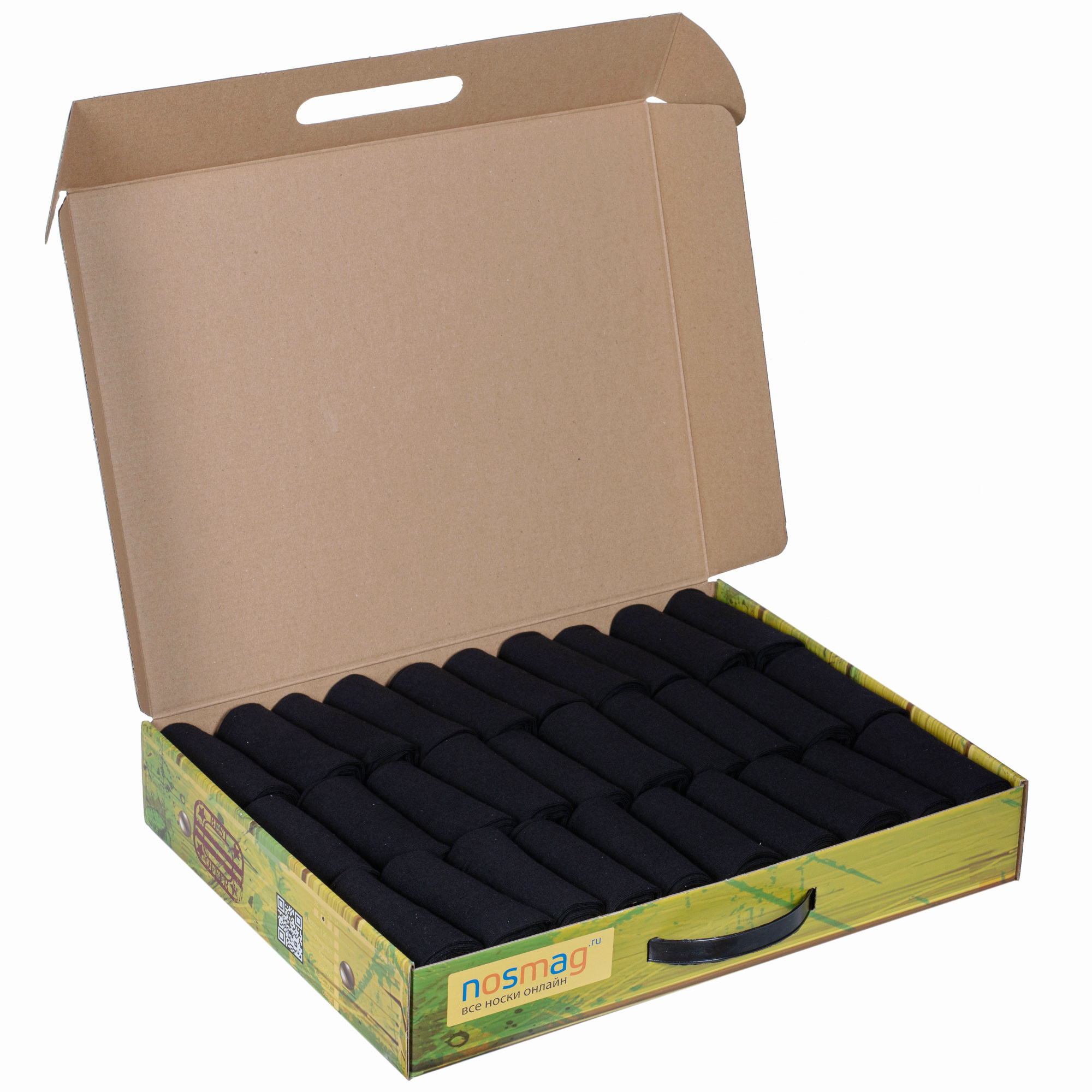 Подарочный набор носков мужских VIRTUOSO Ви30-НК-11 черных 29