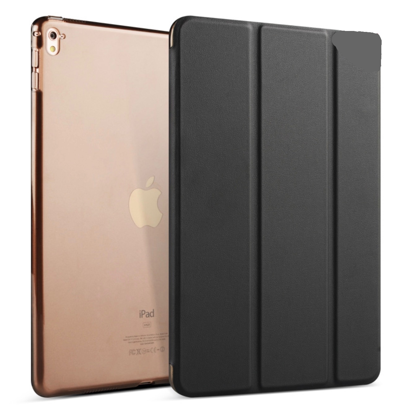 

Чехол MyPads для iPad mini 1/2/3 черный, PU