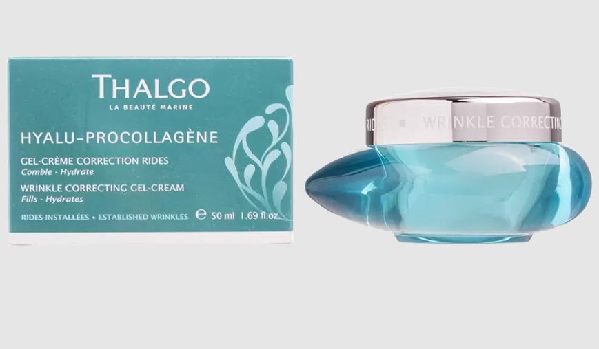 Крем-гель для лица Thalgo Hyalu-Procollagene разглаживающий морщины, 50 мл обогащенный крем проколлаген pro collagen cream rich