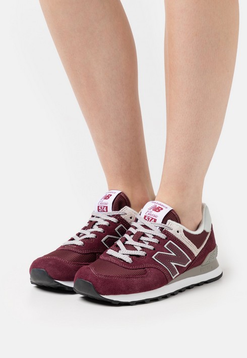 

Кроссовки женские New Balance Wl574 бордовые 39 EU (доставка из-за рубежа), Бордовый, WL574YJ2