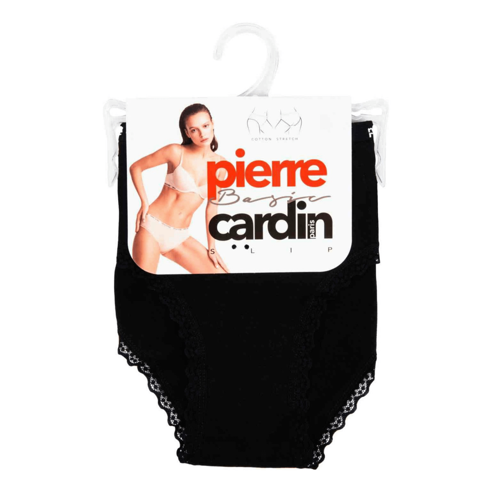 Трусы женские Pierre Cardin черные 48-50