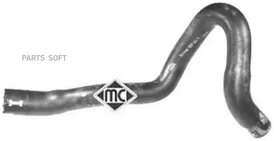 

Патрубок системы охлаждения Metalcaucho 09295
