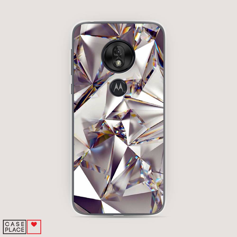 

Чехол Awog на Motorola Moto G7 Play / Моторола Мото G7 Play "Бриллианты", 241250-7