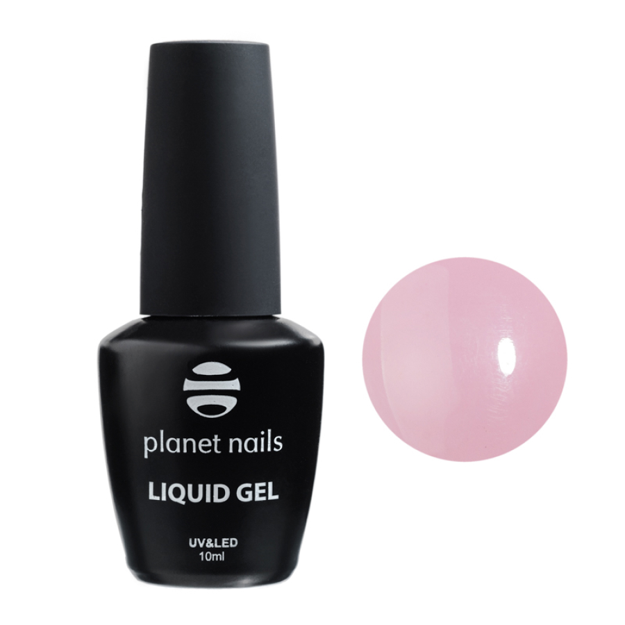Гель Planet Nails - Liquid Gel Beige моделирующий гель бежевый 10 мл