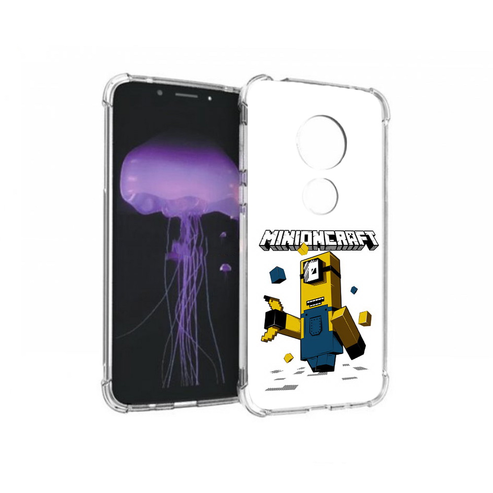 

Чехол MyPads Tocco для Motorola Moto G7 миньон (PT123662.354.478), Прозрачный, Tocco