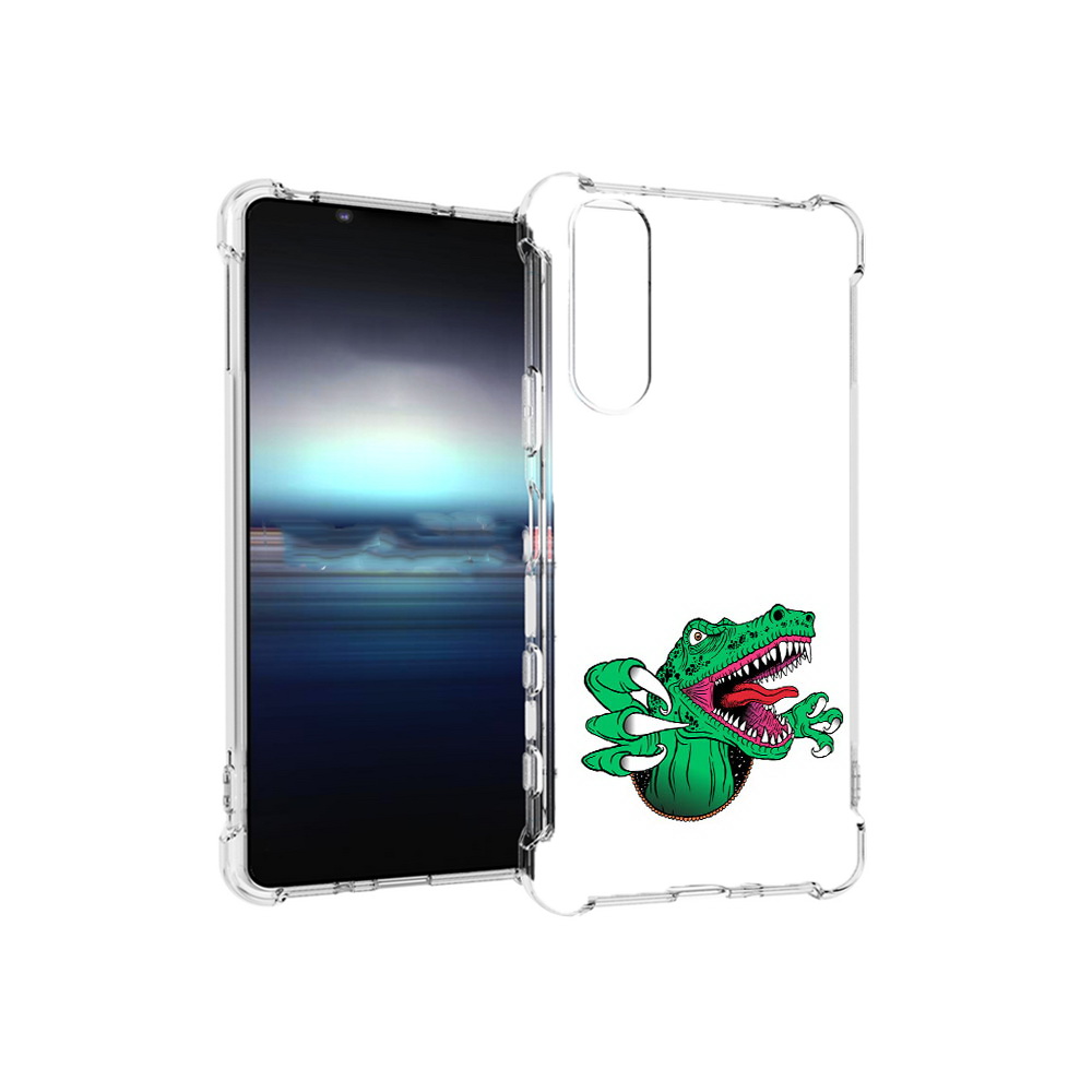 

Чехол MyPads Tocco для Sony Xperia 5 крокодил (PT154834.228.417), Прозрачный, Tocco