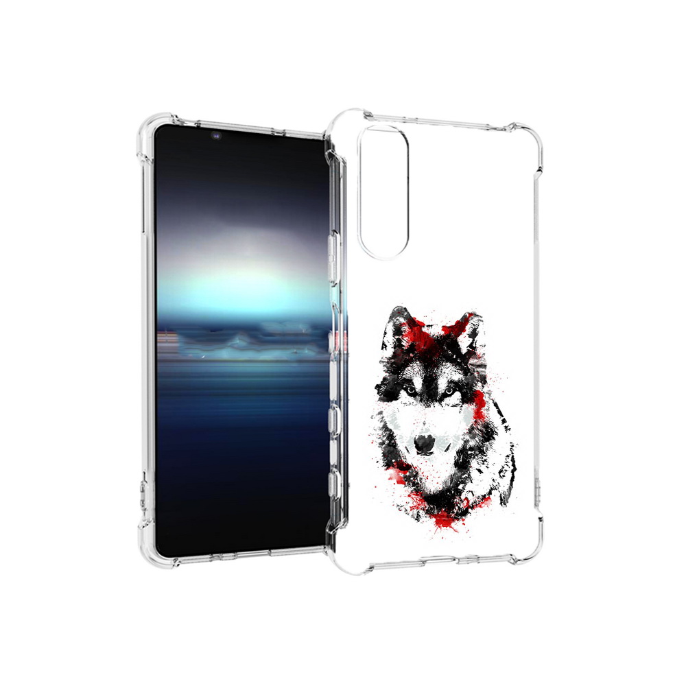 

Чехол MyPads Tocco для Sony Xperia 5 кровавый волк (PT154834.228.416), Прозрачный, Tocco