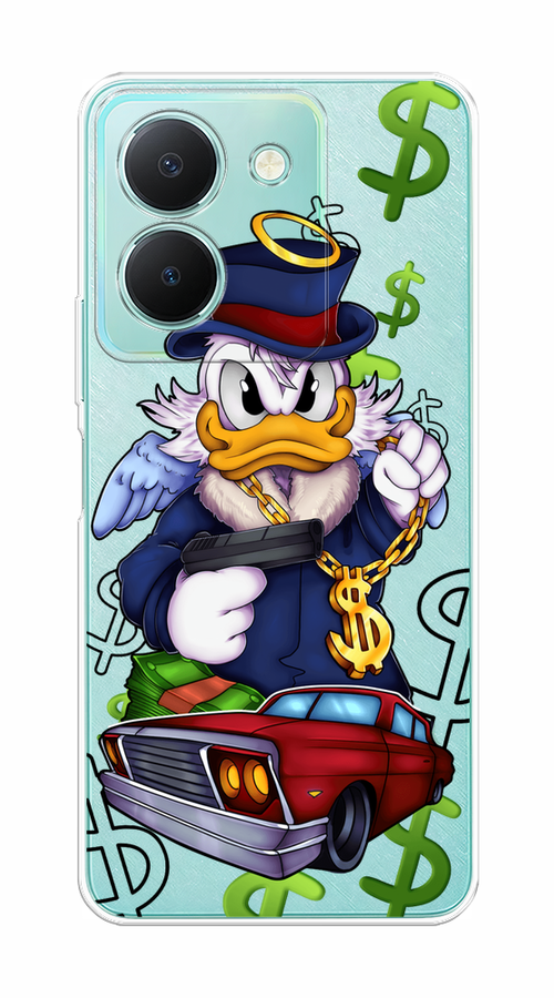 

Чехол на Vivo Y36 "Scrooge McDuck with a Gold Chain", Красный;синий;белый, 268950-6