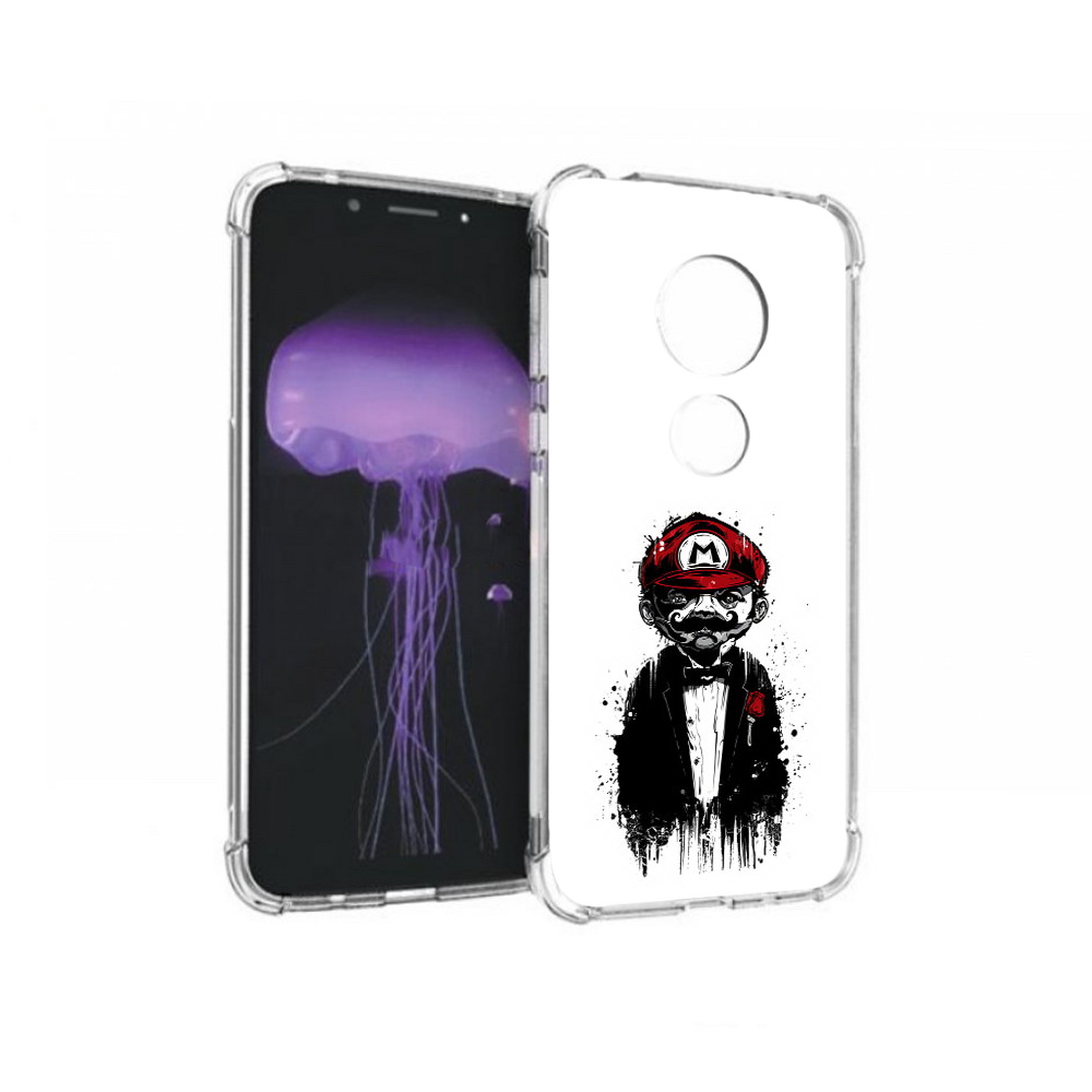 

Чехол MyPads Tocco для Motorola Moto G7 марио (PT123662.354.458), Прозрачный, Tocco