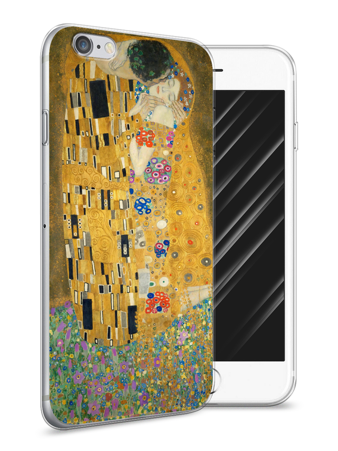 

Чехол Awog на Apple iPhone 6 / Айфон 6 "Поцелуй Гюстава Климта", Разноцветный, 10450-9