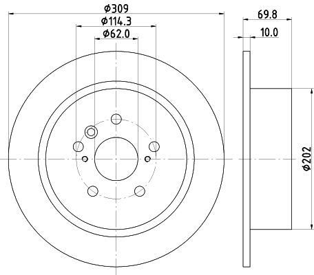 

Тормозный колодки NISSHINBO задний ND1130K