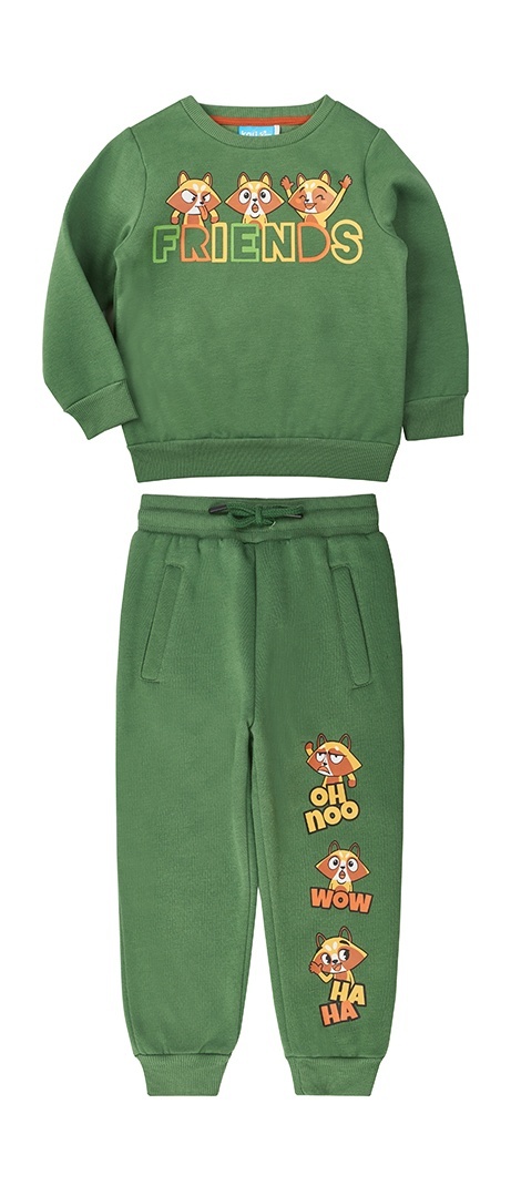 

Костюм спортивный Kari Kids AW24C34603516, хаки, 6-7, Зеленый, 233701