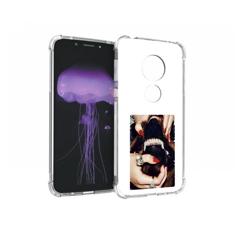 

Чехол MyPads Tocco для Motorola Moto G7 маникюр (PT123662.354.457), Прозрачный, Tocco