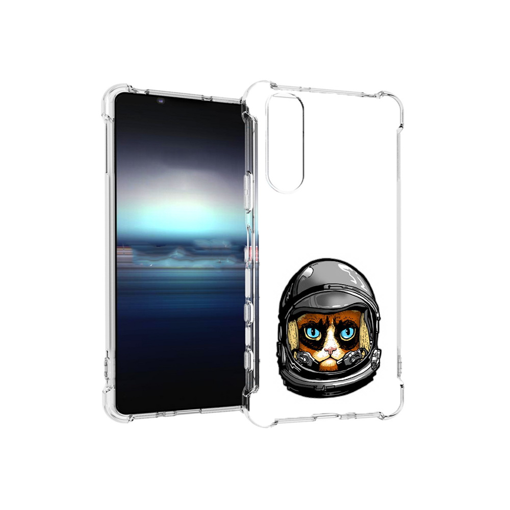 Чехол MyPads Tocco для Sony Xperia 5 кот космонавт (PT154834.228.400)