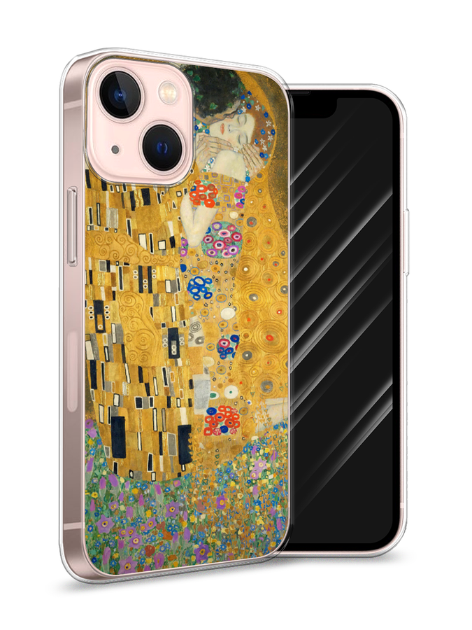 

Чехол Awog на Apple iPhone 13 mini / Айфон 13 mini "Поцелуй Гюстава Климта", Разноцветный, 14150-9