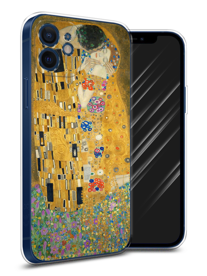 

Чехол Awog на Apple iPhone 12 mini / Айфон 12 mini "Поцелуй Гюстава Климта", Разноцветный, 12650-9