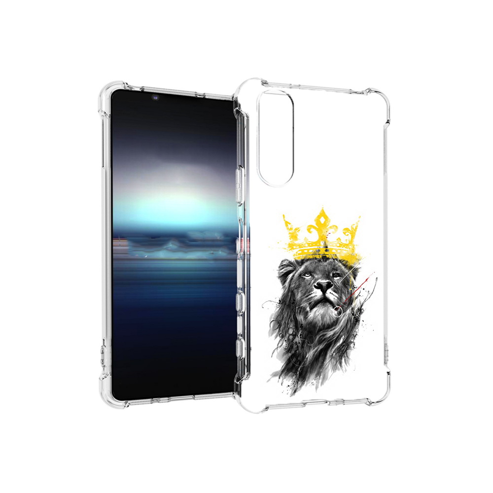 

Чехол MyPads Tocco для Sony Xperia 5 король-лев (PT154834.228.391), Прозрачный, Tocco