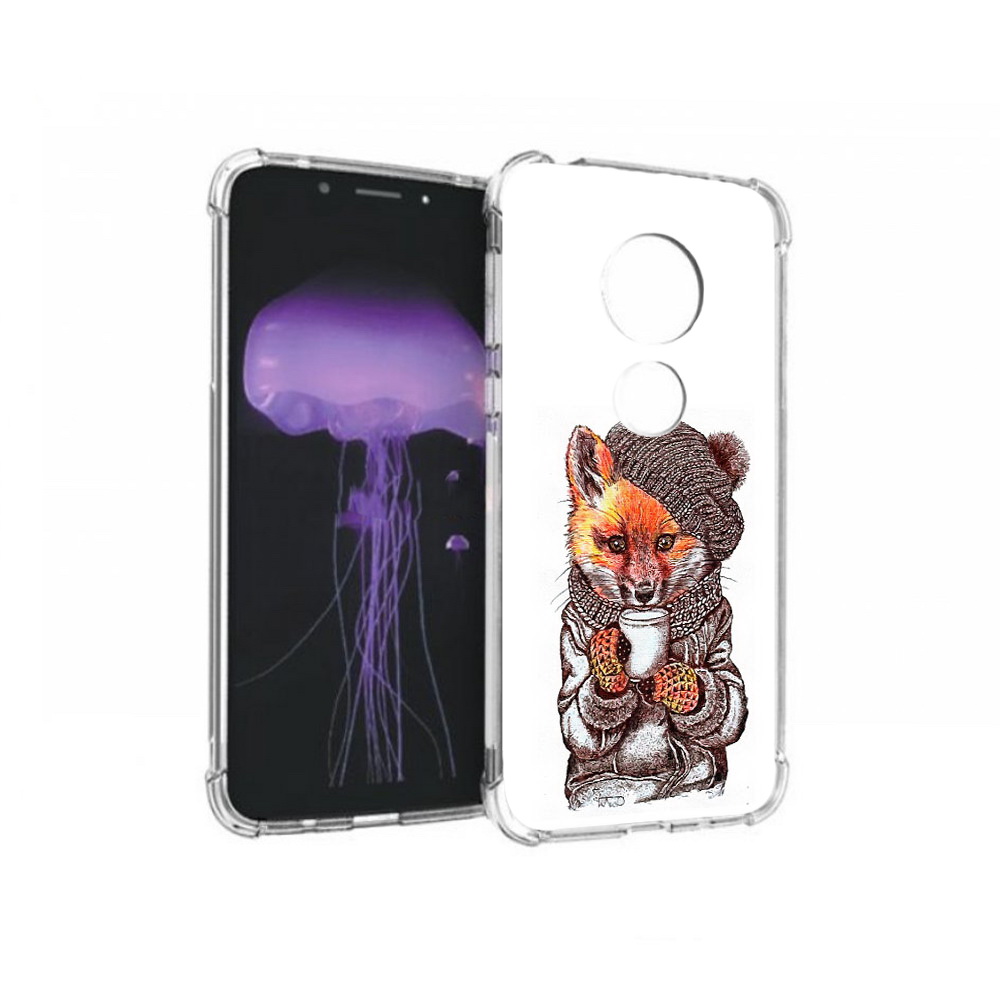 

Чехол MyPads Tocco для Motorola Moto G7 лиса в шапке (PT123662.354.437), Tocco