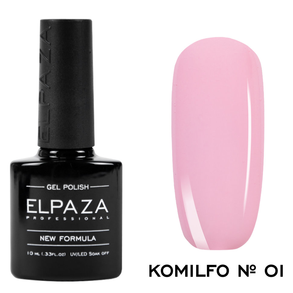 

Гель лак Elpaza Komilfo № 01, 10мл